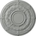 Ekena Millwork Dauphine Ceiling Medallion (Fits Canopies up to 13 1/4"), 33 7/8"OD x 1 3/8"P CM33DA